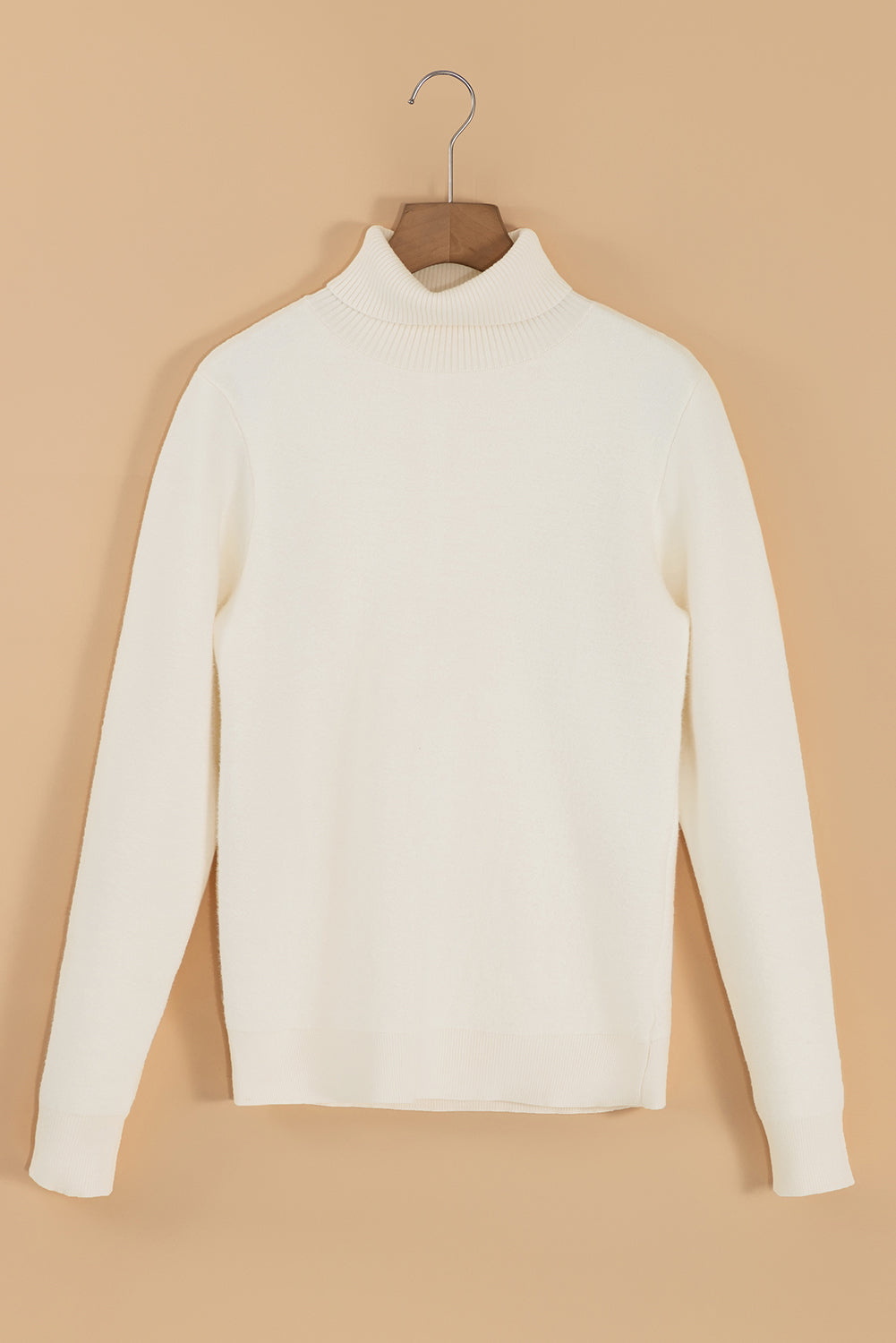 Rollkragenpullover mit langen Ärmeln