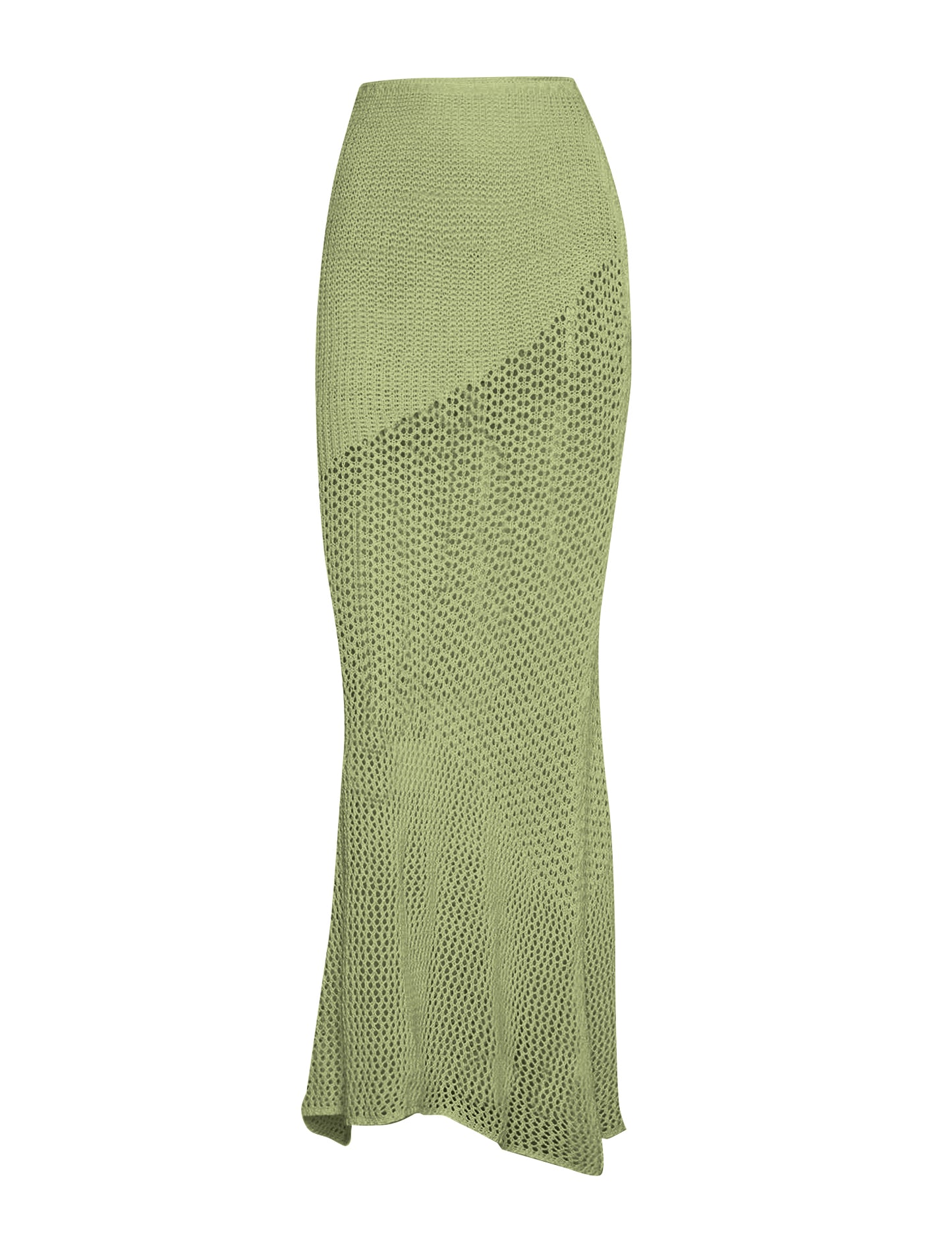 Tied Long Sleeve Top and Skirt Cover Up Set - Siennasass