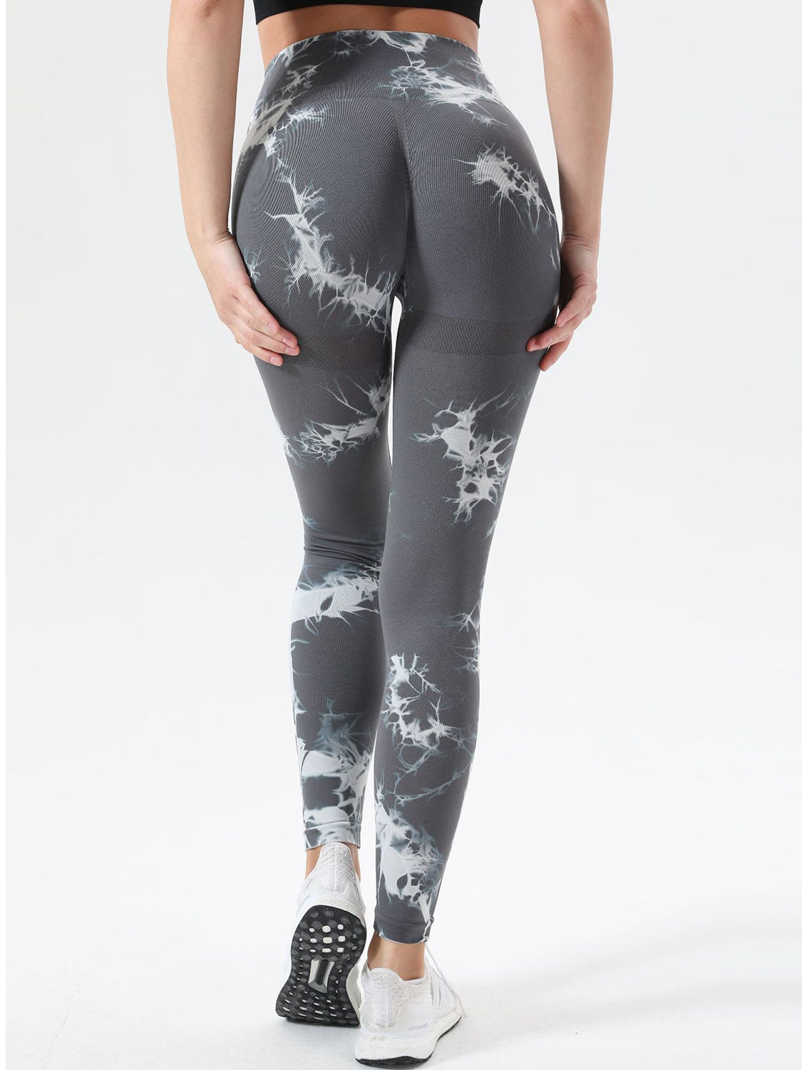 Tie-Dye High Waist Active Leggings - Siennasass