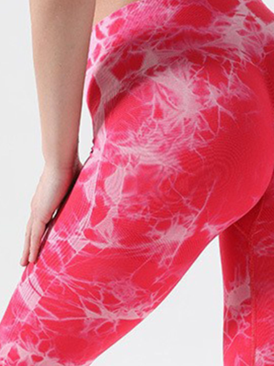 Tie-Dye High Waist Active Leggings - Siennasass