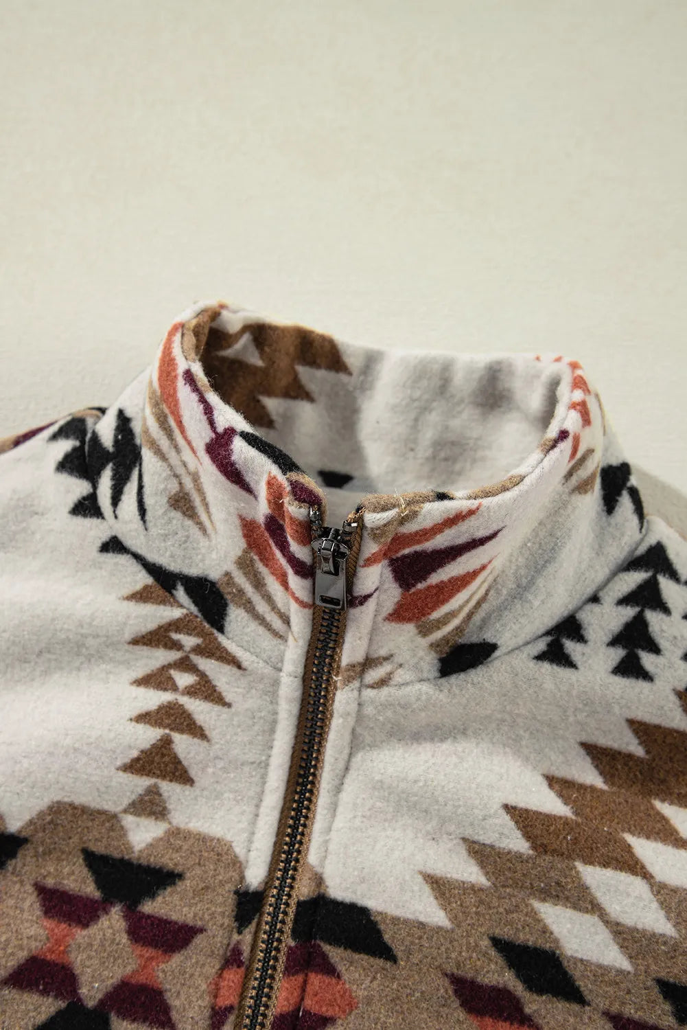 Zip Up Mock Neck Jacket - Siennasass