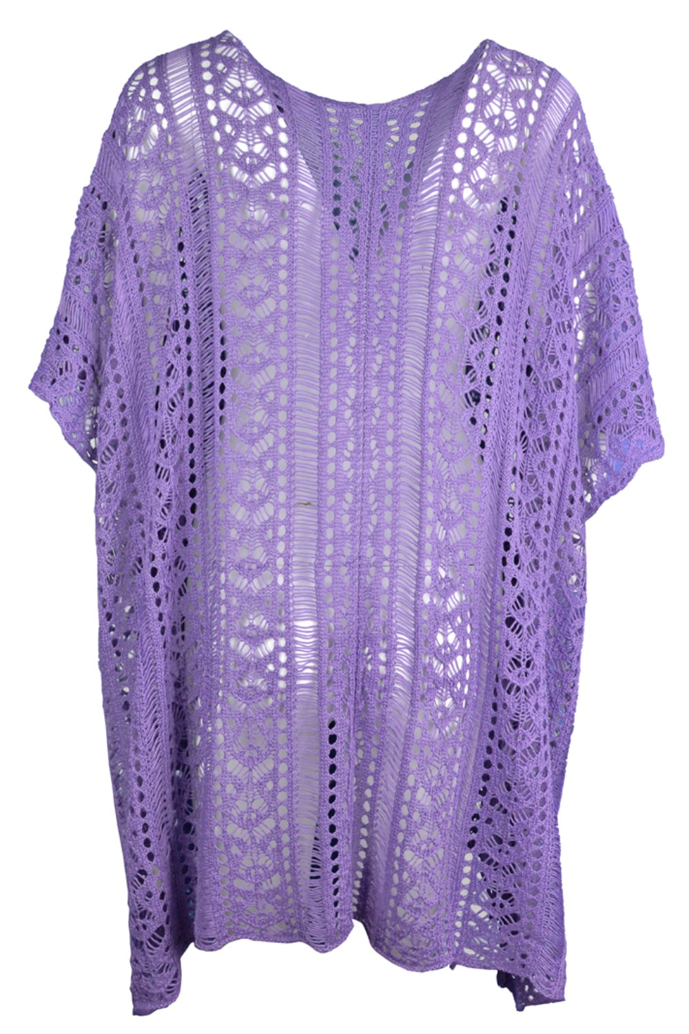 Cutout V-Neck Cover-Up with Tassel - Siennasass