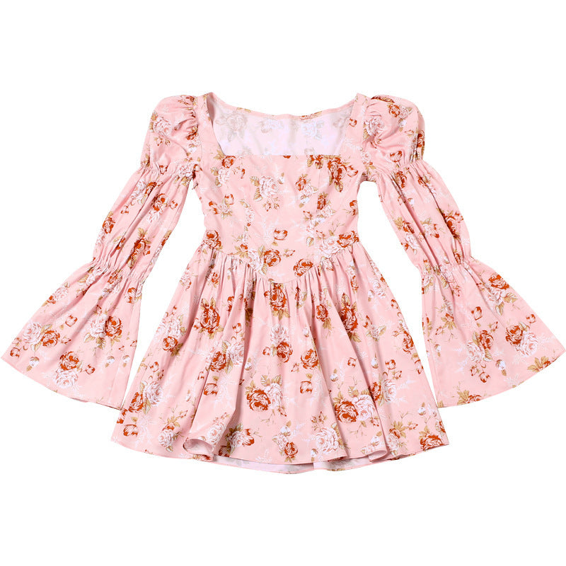 Pink floral Sweet Printed