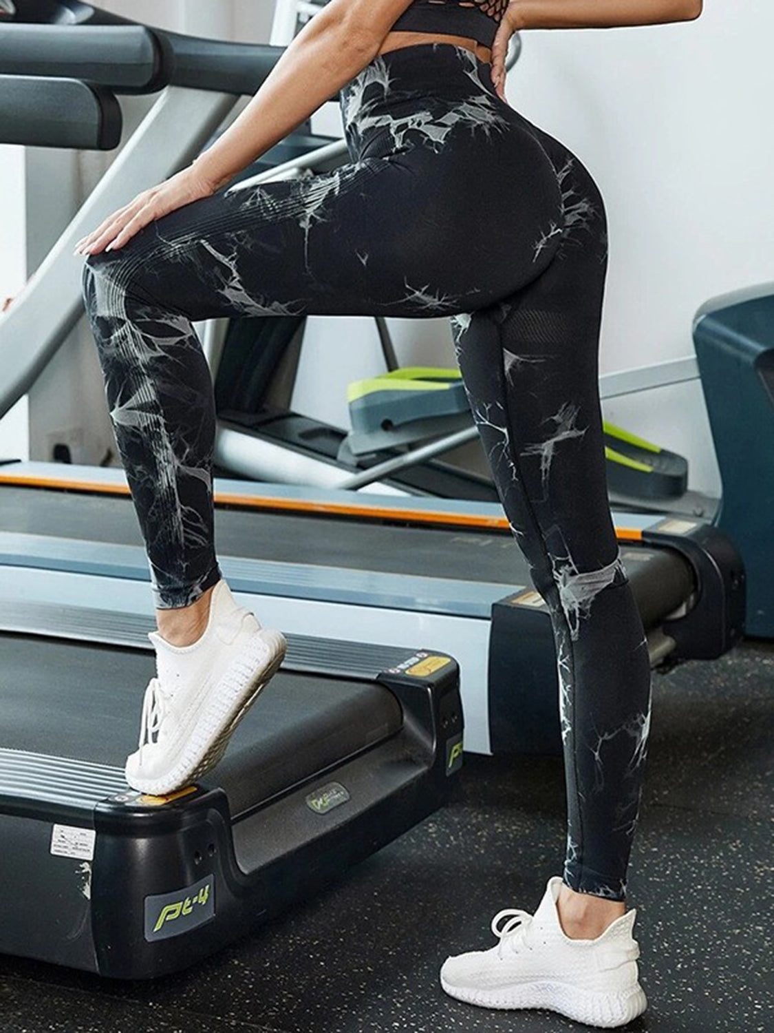 Tie-Dye High Waist Active Leggings - Siennasass