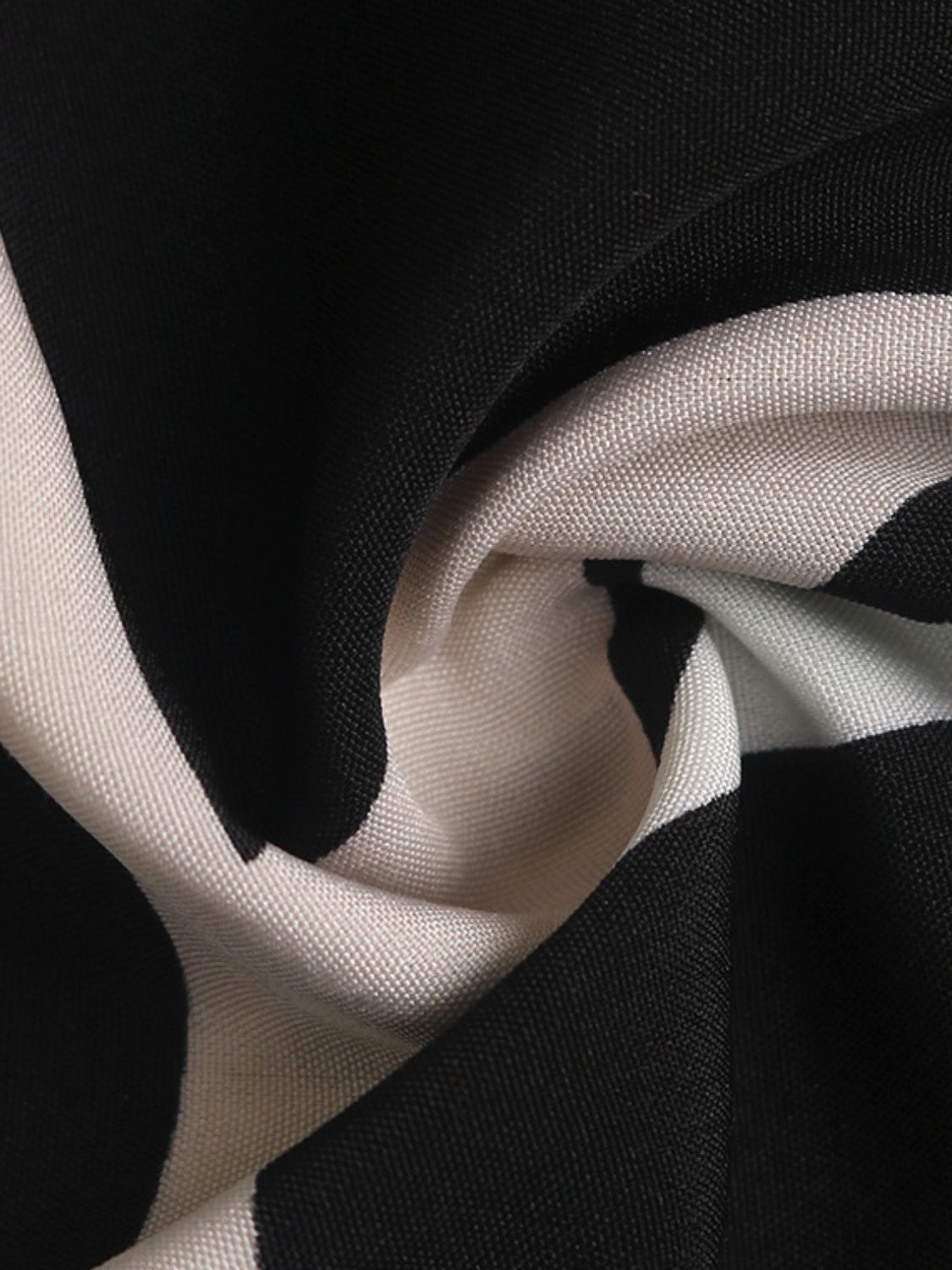 Perfee Smocked Printed Long Sleeve Midi Dress - Siennasass