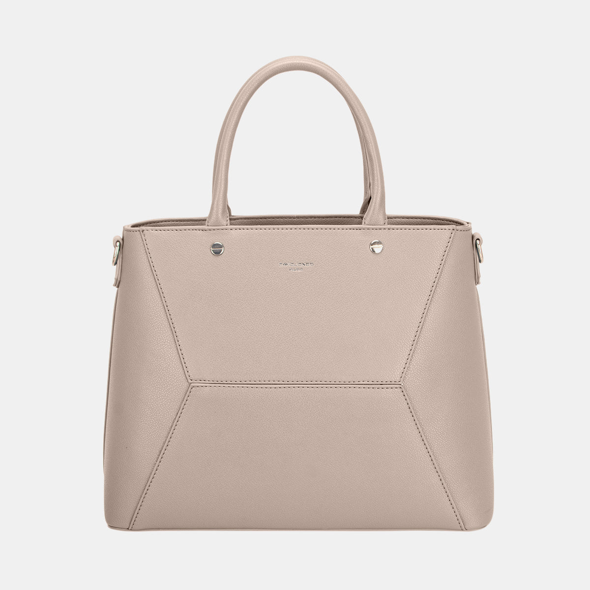 David Jones PU Leather Handbag - Siennasass