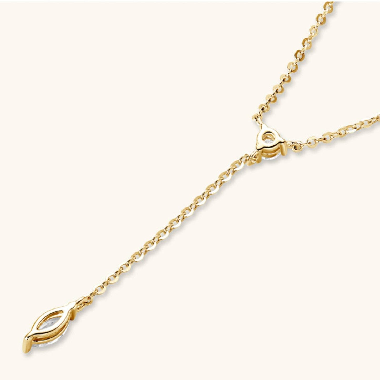 Moissanite 925 Sterling Silver Necklace - Siennasass