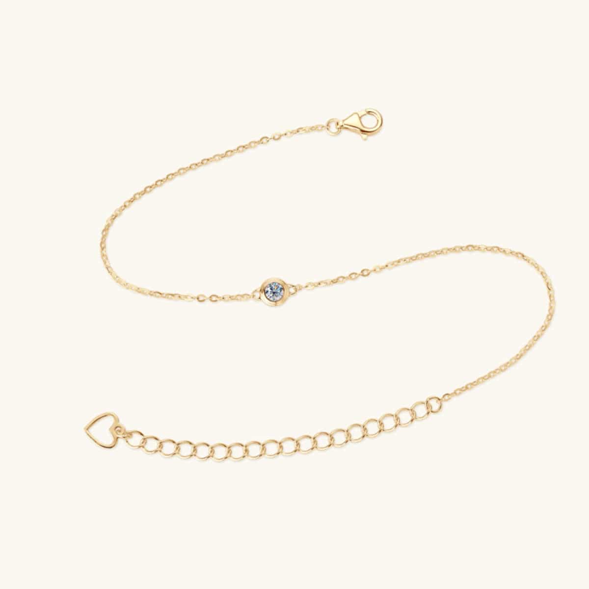 Inlaid Moissanite 925 Sterling Silver Bracelet - Siennasass