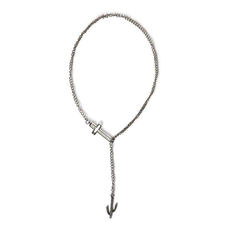 Cross Chain Necklace - Siennasass