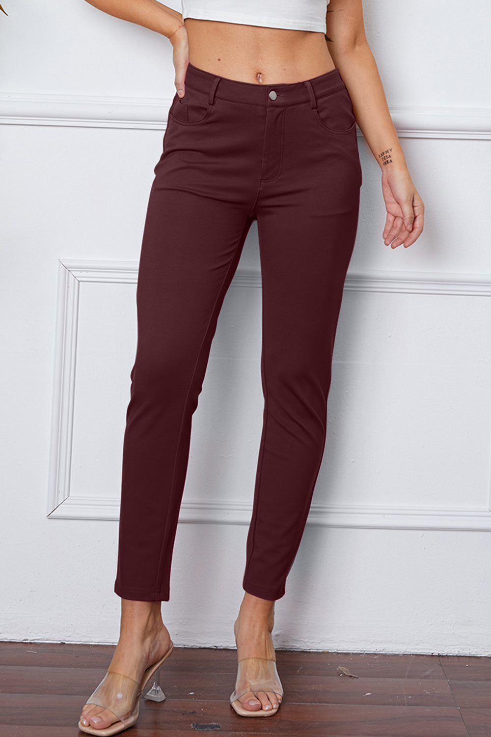 StretchyStitch Pants by Basic Bae - Siennasass