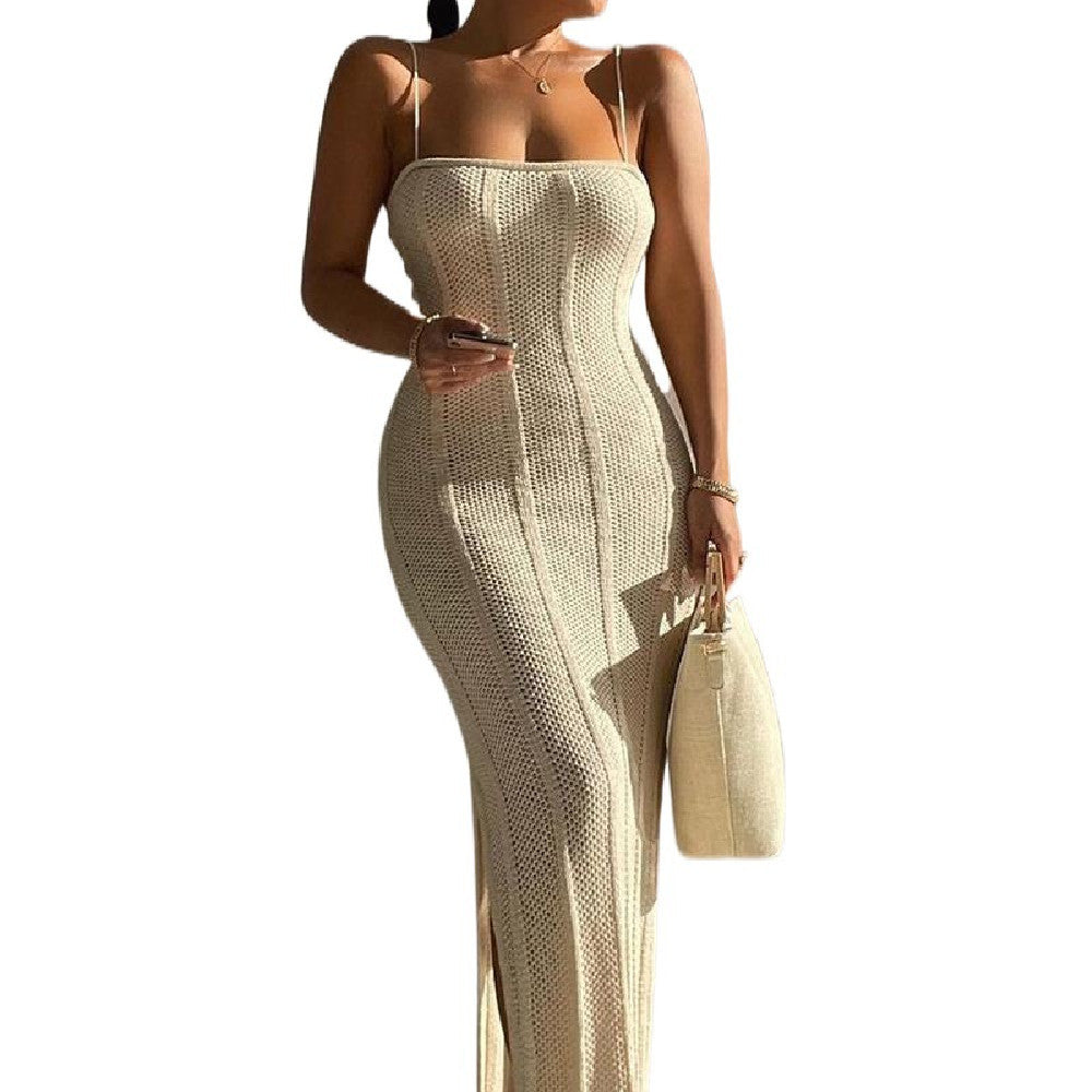 Fashionable Knitted Dress Sweater - Siennasass