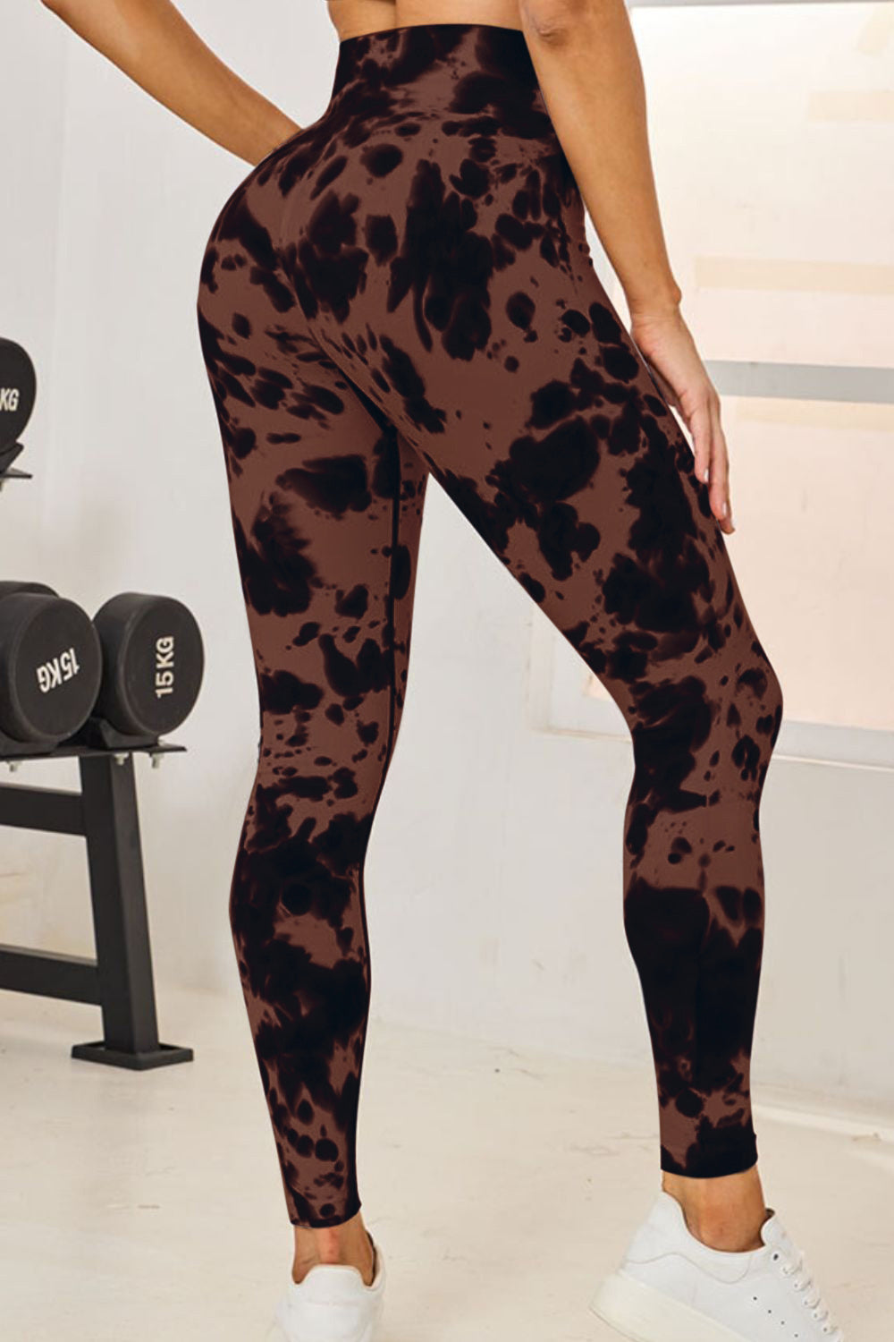Tie-Dye High Waist Active Leggings - Siennasass