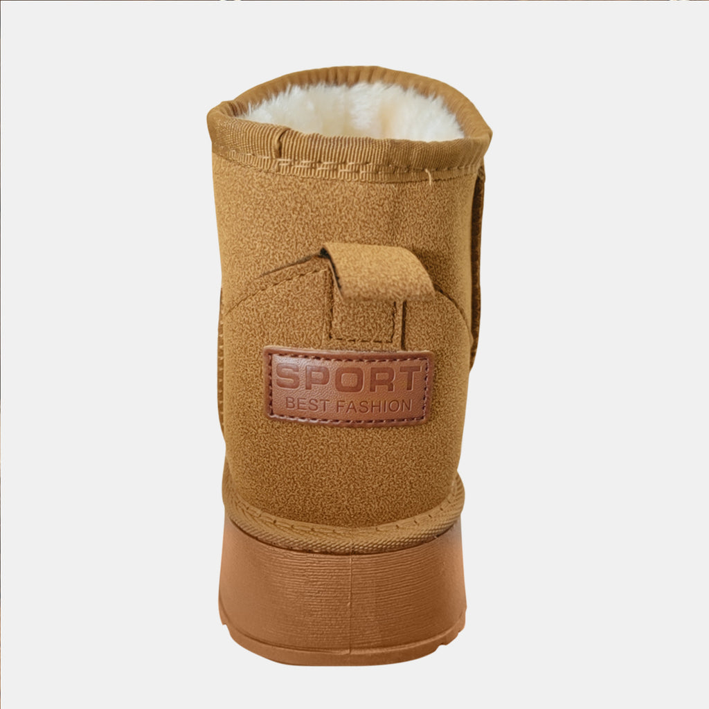 Fleece Lined Chunky Platform Mini Boots - Siennasass