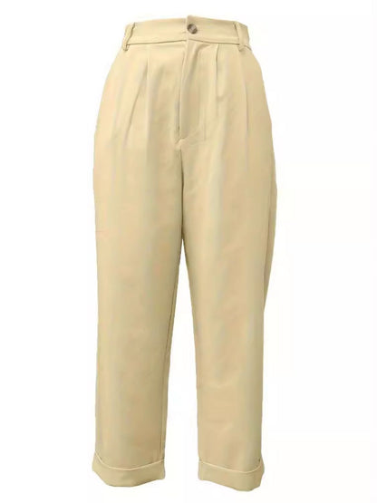 Full Size High Waist Pants - Siennasass