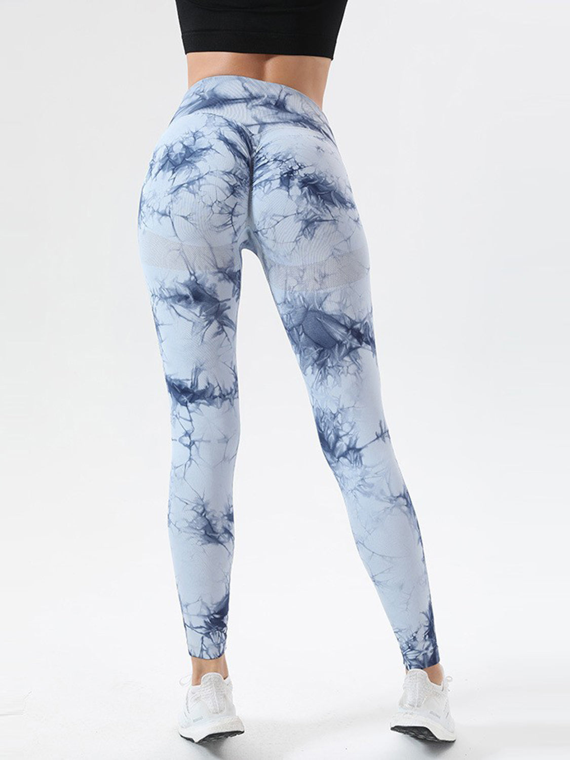 Tie-Dye High Waist Active Leggings - Siennasass
