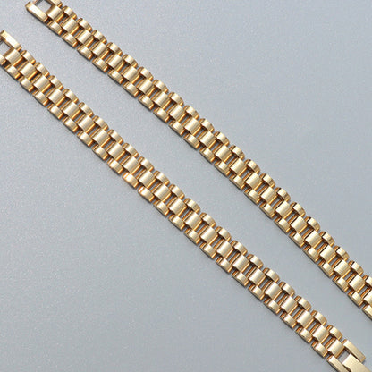 Titanium Steel Chain Bracelet - Siennasass
