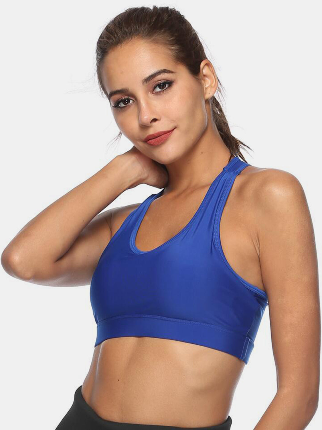 Cutout Scoop Neck Active Tank - Siennasass