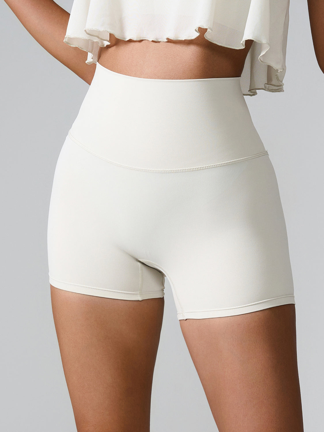 High Waist Active Shorts - Siennasass