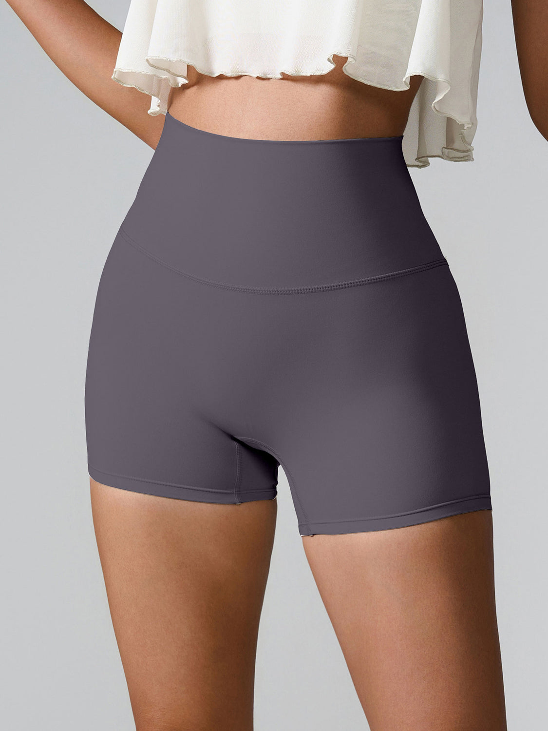 High Waist Active Shorts - Siennasass
