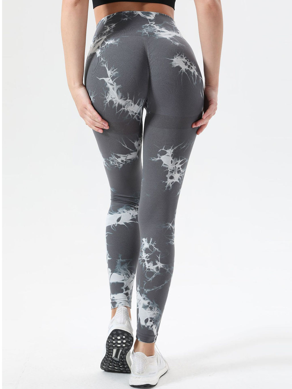 Tie-Dye High Waist Active Leggings - Siennasass