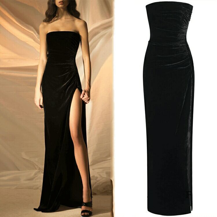 Long Skirt Party Dinner Annual Party Dress - Siennasass
