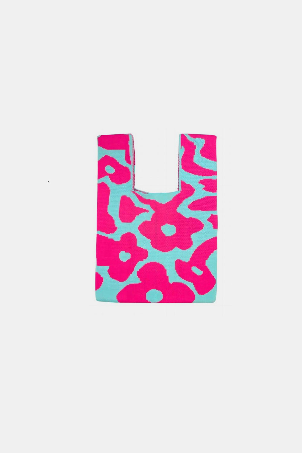 Zenana Flower Eco-Friendly Knitted Handbag - Siennasass