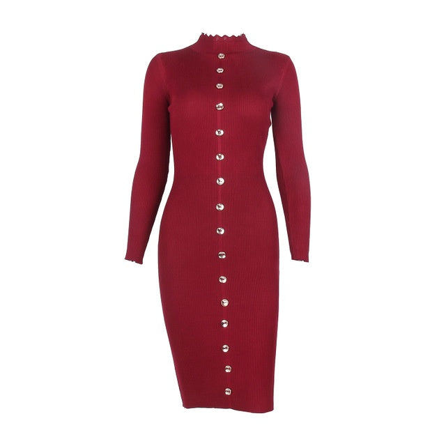 Knitted sweater dress - Siennasass