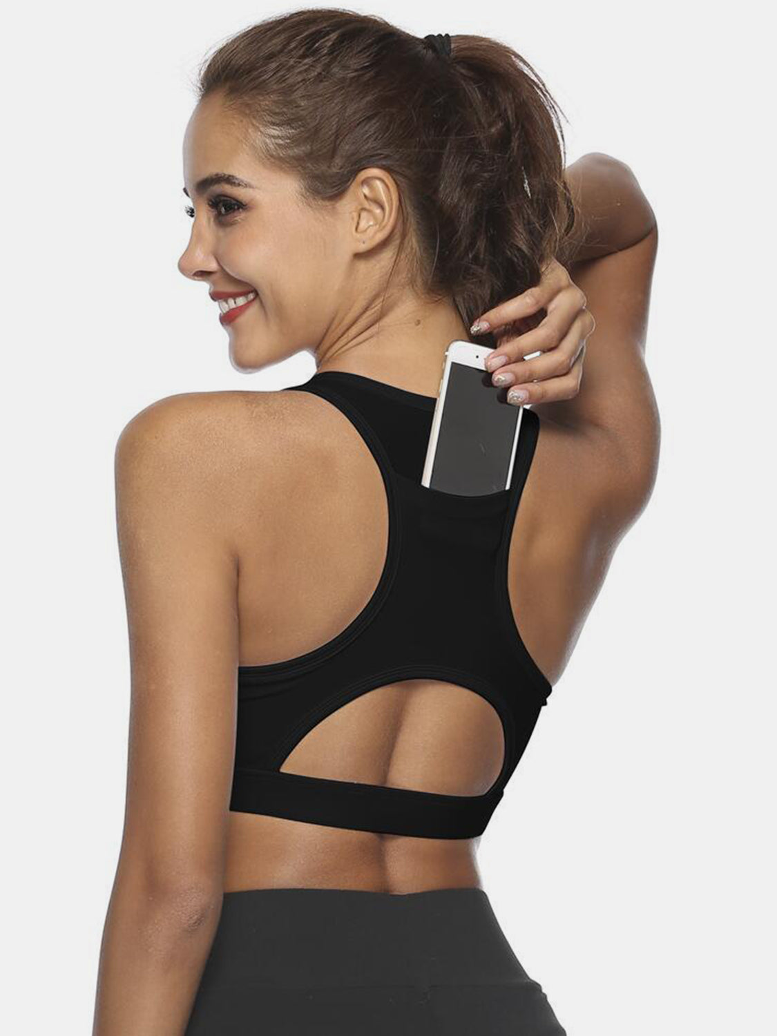 Cutout Scoop Neck Active Tank - Siennasass