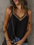 Full Size V-Neck Spaghetti Strap Cami - Siennasass