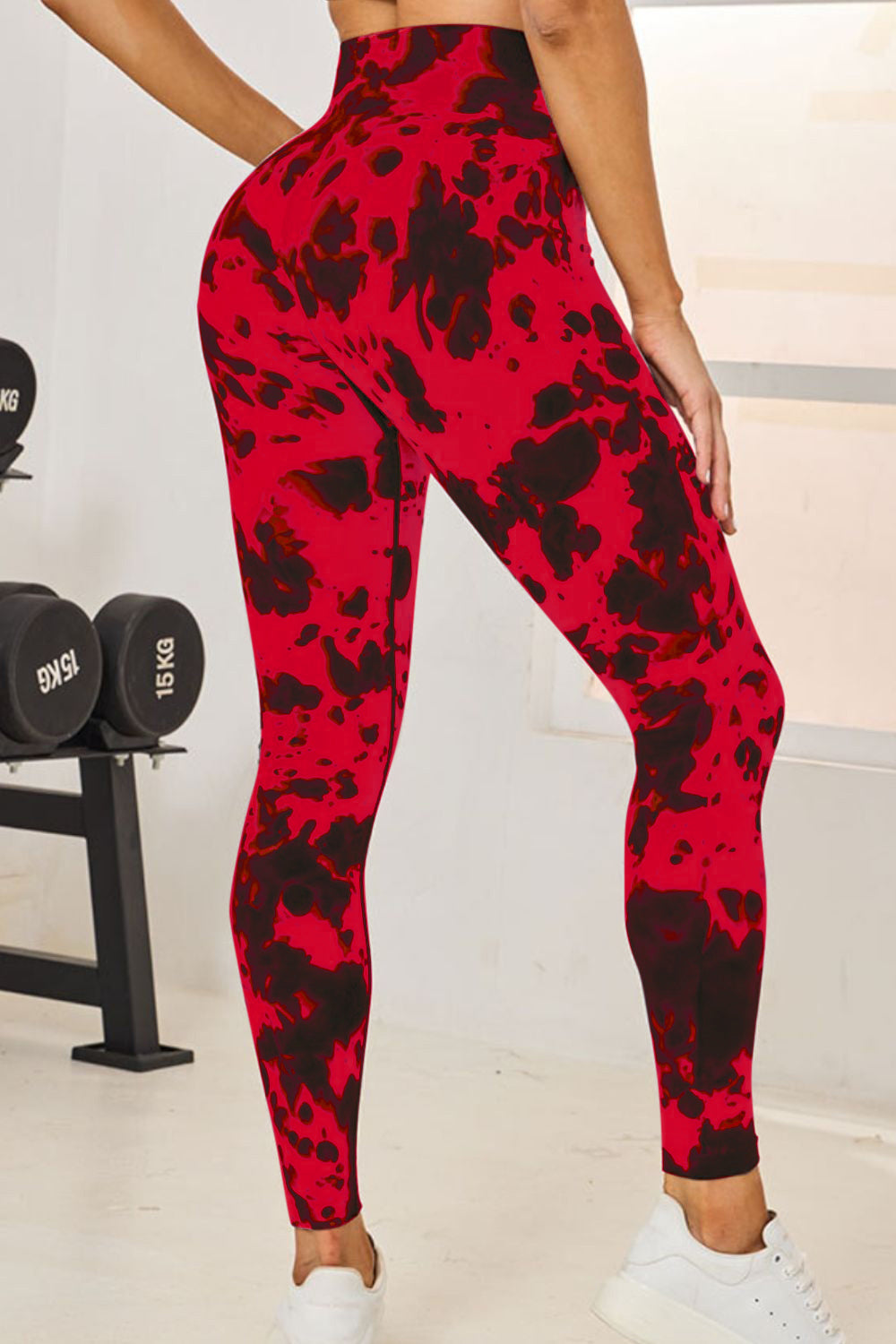Tie-Dye High Waist Active Leggings - Siennasass