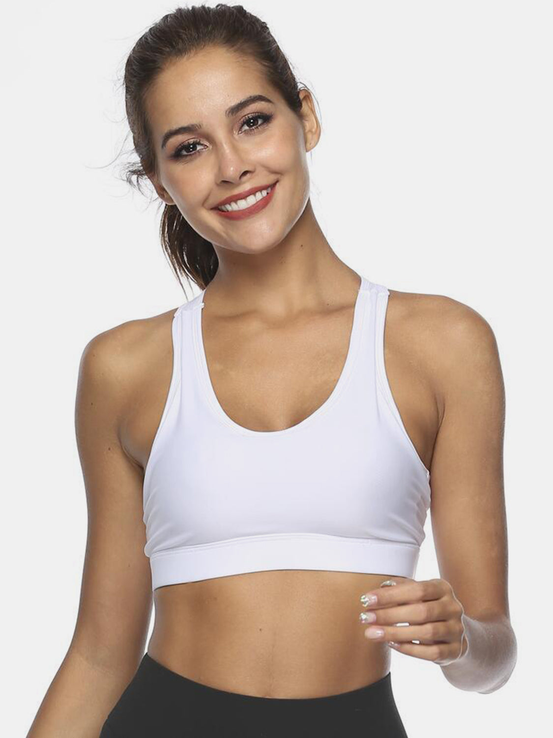 Cutout Scoop Neck Active Tank - Siennasass