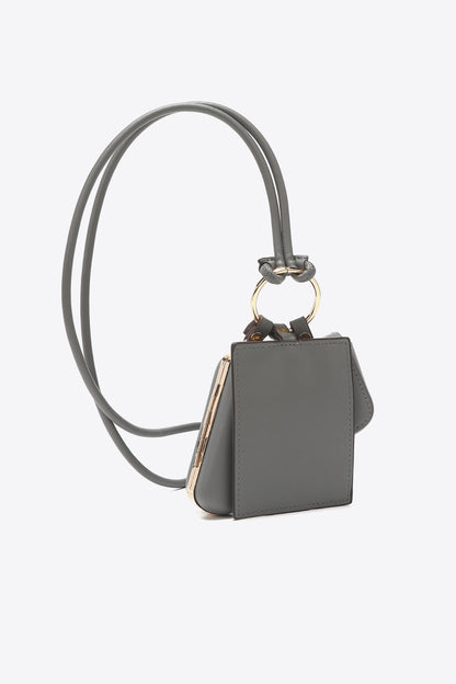 Nicole Lee USA Vegan Leather 3-Piece Lanyard Set - Siennasass