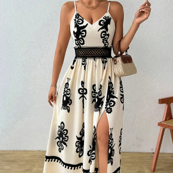 Rangoli print Long Dress