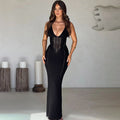 Backless Knitted Dress