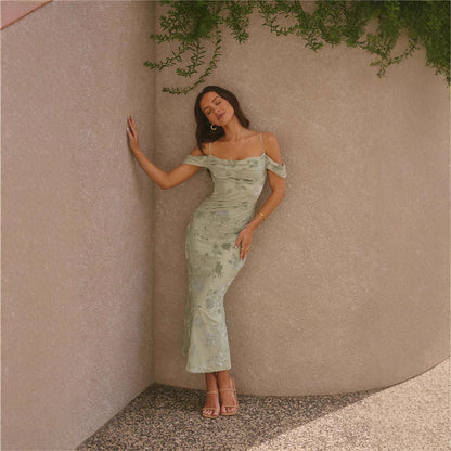 Personality Sleeveless Sling Dress Women