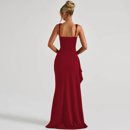 Sling High Slit leg cut Dress