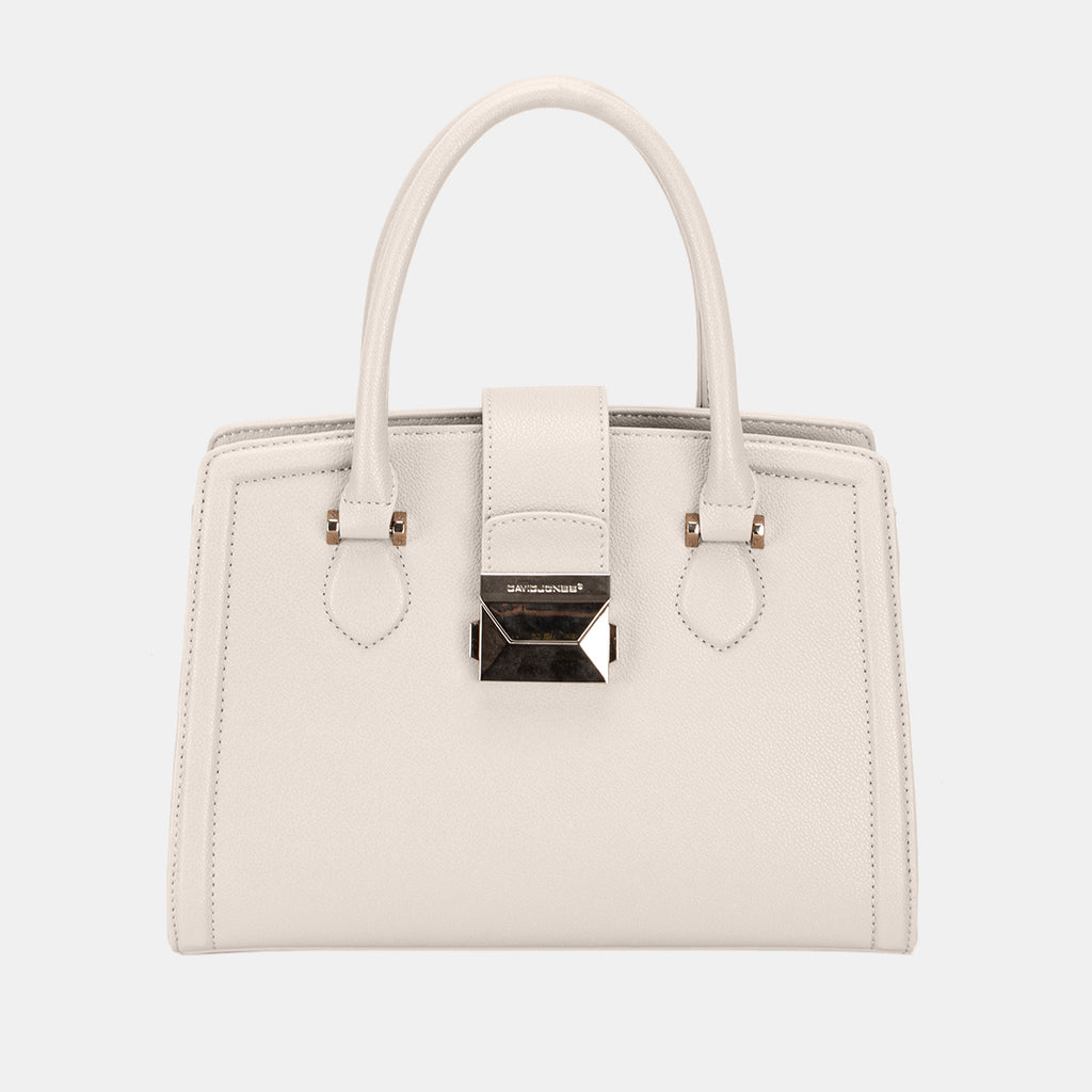 David Jones PU Leather Handbag - Siennasass