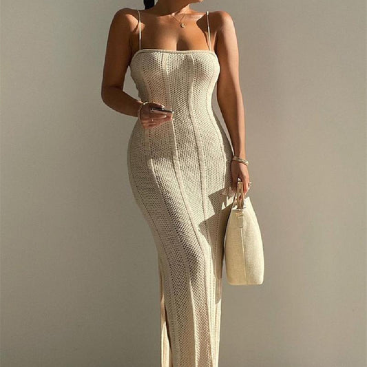 Fashionable Knitted Dress Sweater - Siennasass