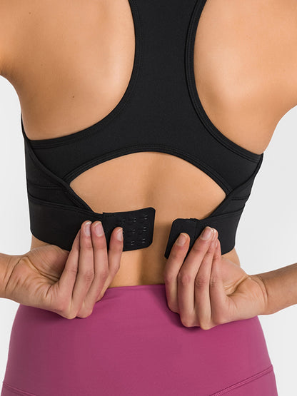 Double Take Round Neck Racerback Cropped Tank - Siennasass