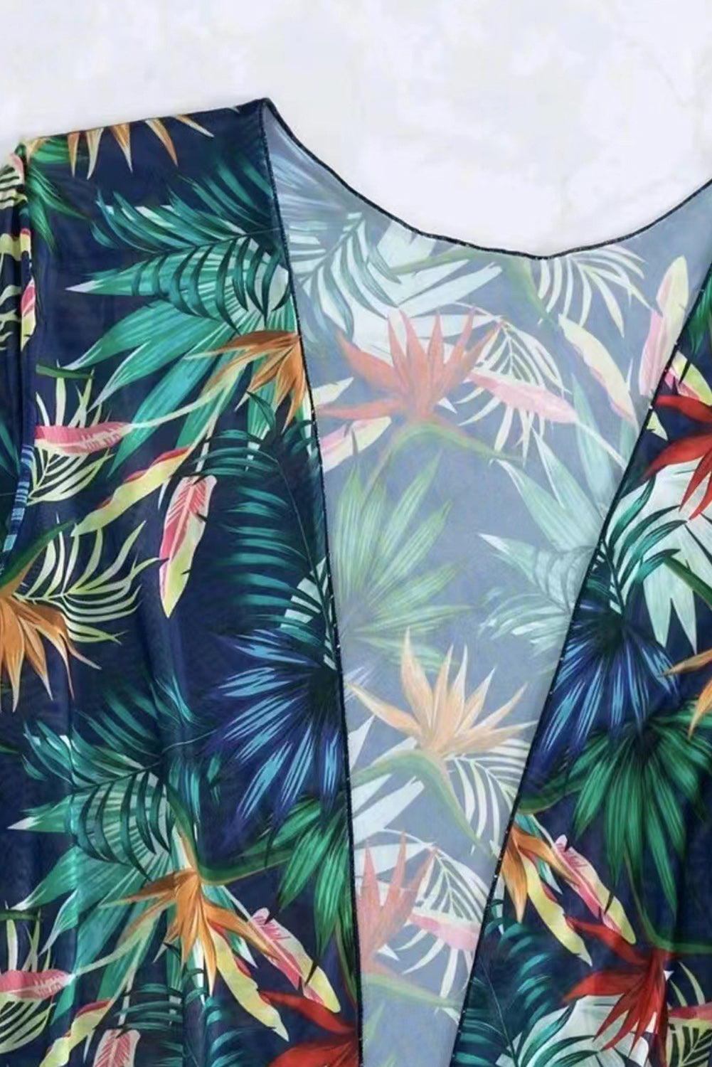 Printed Halter Neck Three-Piece Swim Set - Siennasass