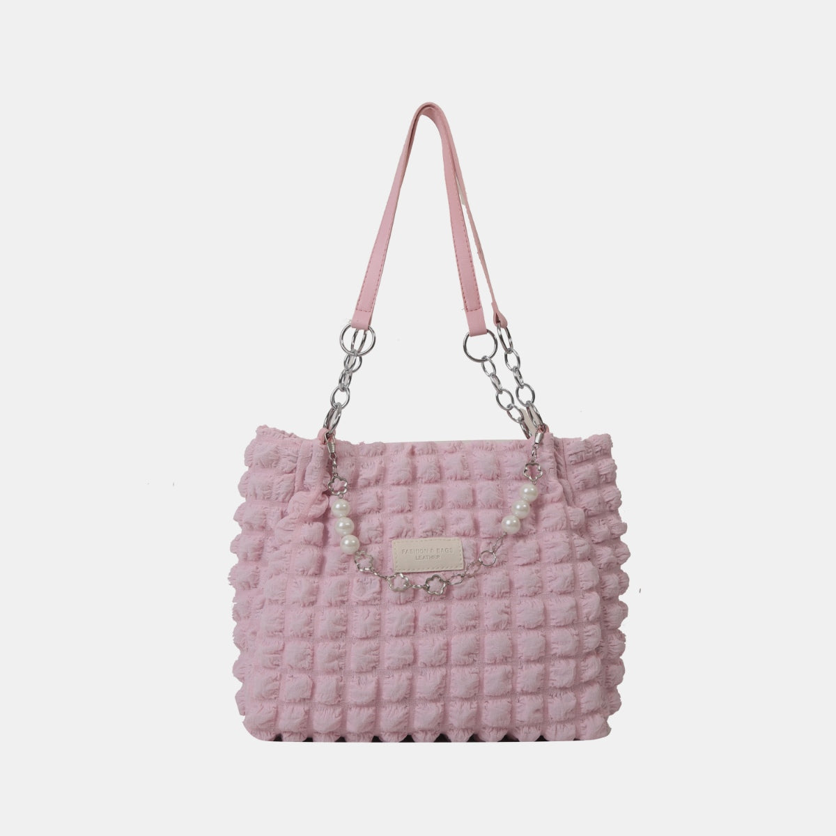 Bubble Textured Tote Bag - Siennasass