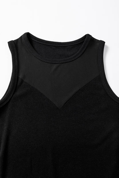Round Neck Sleeveless Bodysuit - Siennasass