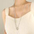 Titanium Steel Chain Necklace - Siennasass