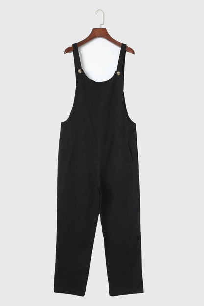 Pocketed Wide Strap Overall - Siennasass