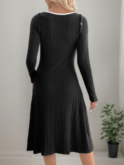 Perfee Slit Wide Strap Dress and Detachable Long Sleeves Set - Siennasass