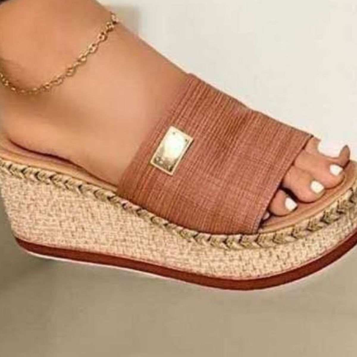 PU Leather Open Toe Sandals - Siennasass