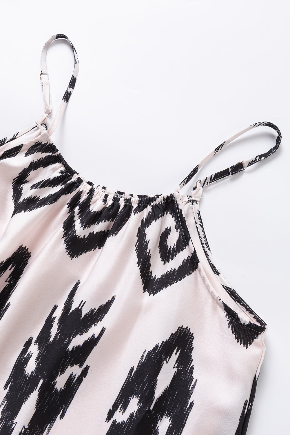 Printed Spaghetti Strap Cami Dress - Siennasass