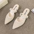 Point Toe Block Heel Sandals - Siennasass