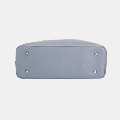 David Jones PU Leather Handbag - Siennasass