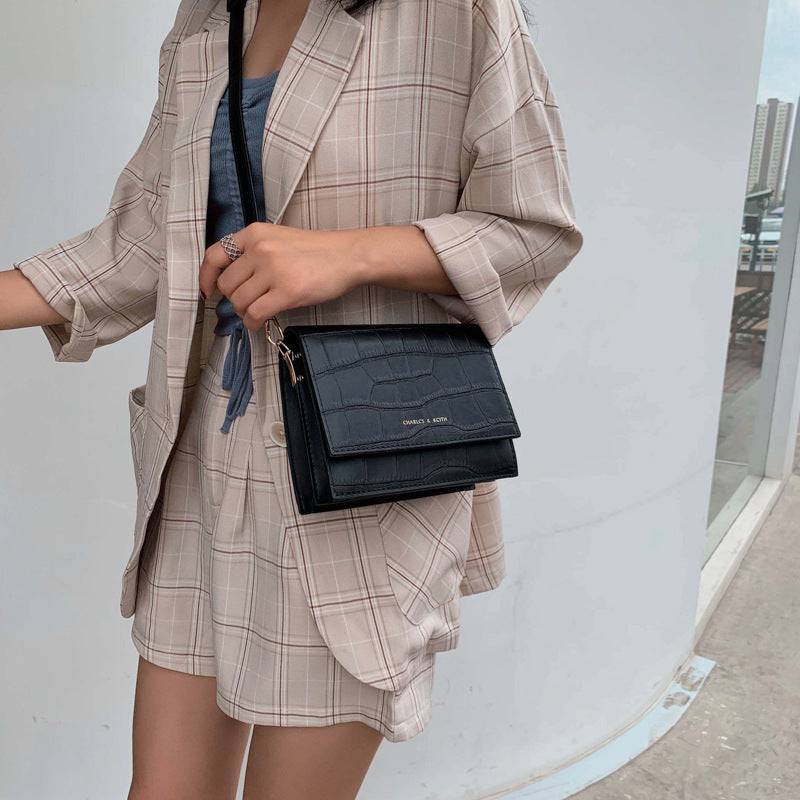 shoulder fashion bag small square bag